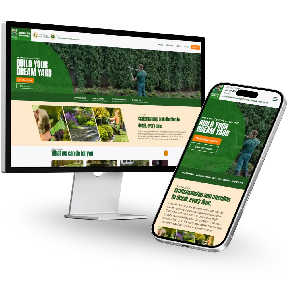Responsive websites for small business on multiple devices by Cherry Hill Web Dev